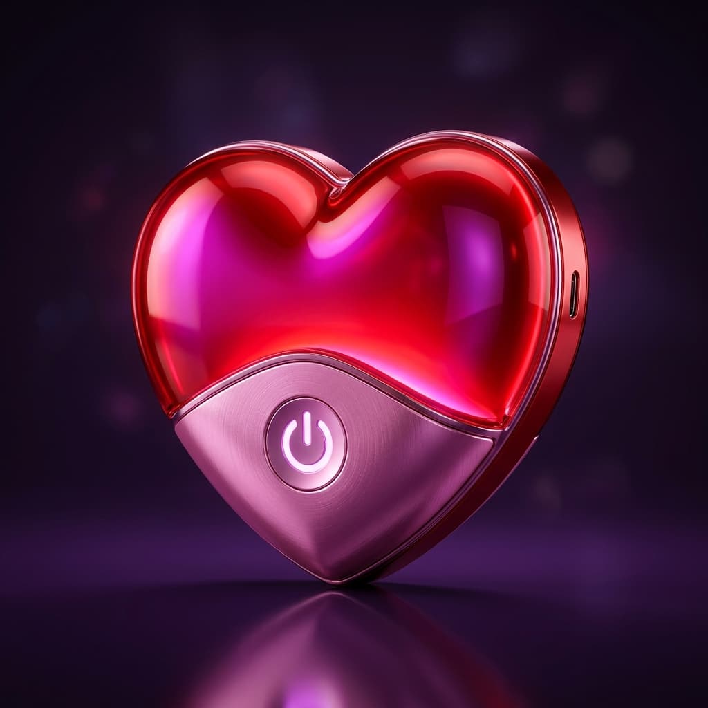 Premium Vibrator Heart