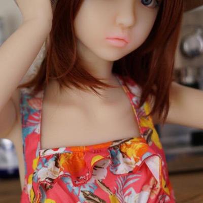 Cecelia – Flat Chest Mini Sex Doll | 100 cm sex doll